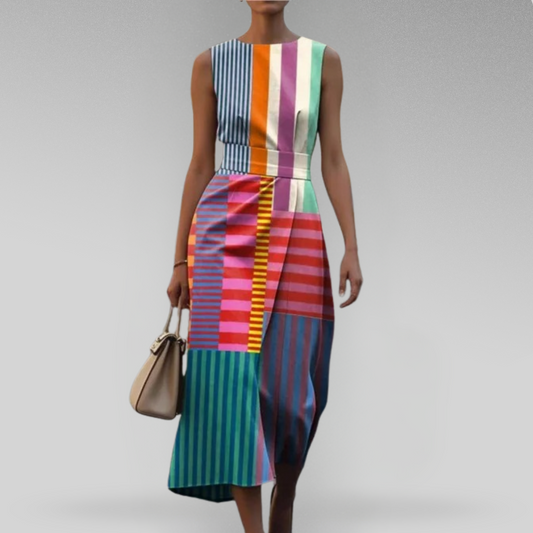 Delilah | Geometrische Jurk