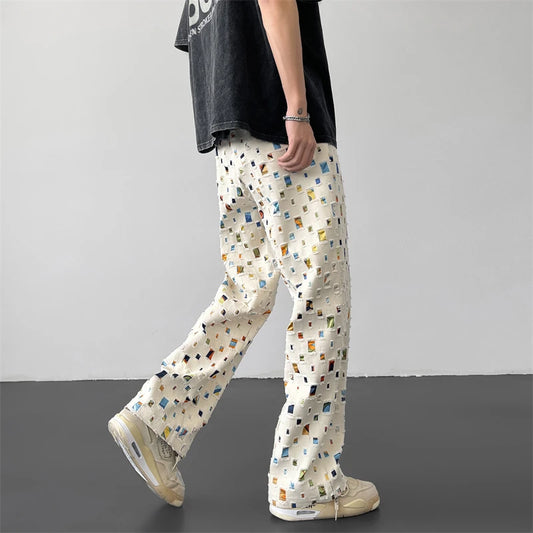Mosaic - STRAIGHT FIT PANTS